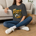 Australia 2026 World Cup Green and Gold Graphic T-Shirt - soccer fan t-shirt | GoalRush Studio