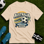 Australia 2026 World Cup Retro T-Shirt - soccer fan t-shirt | GoalRush Studio