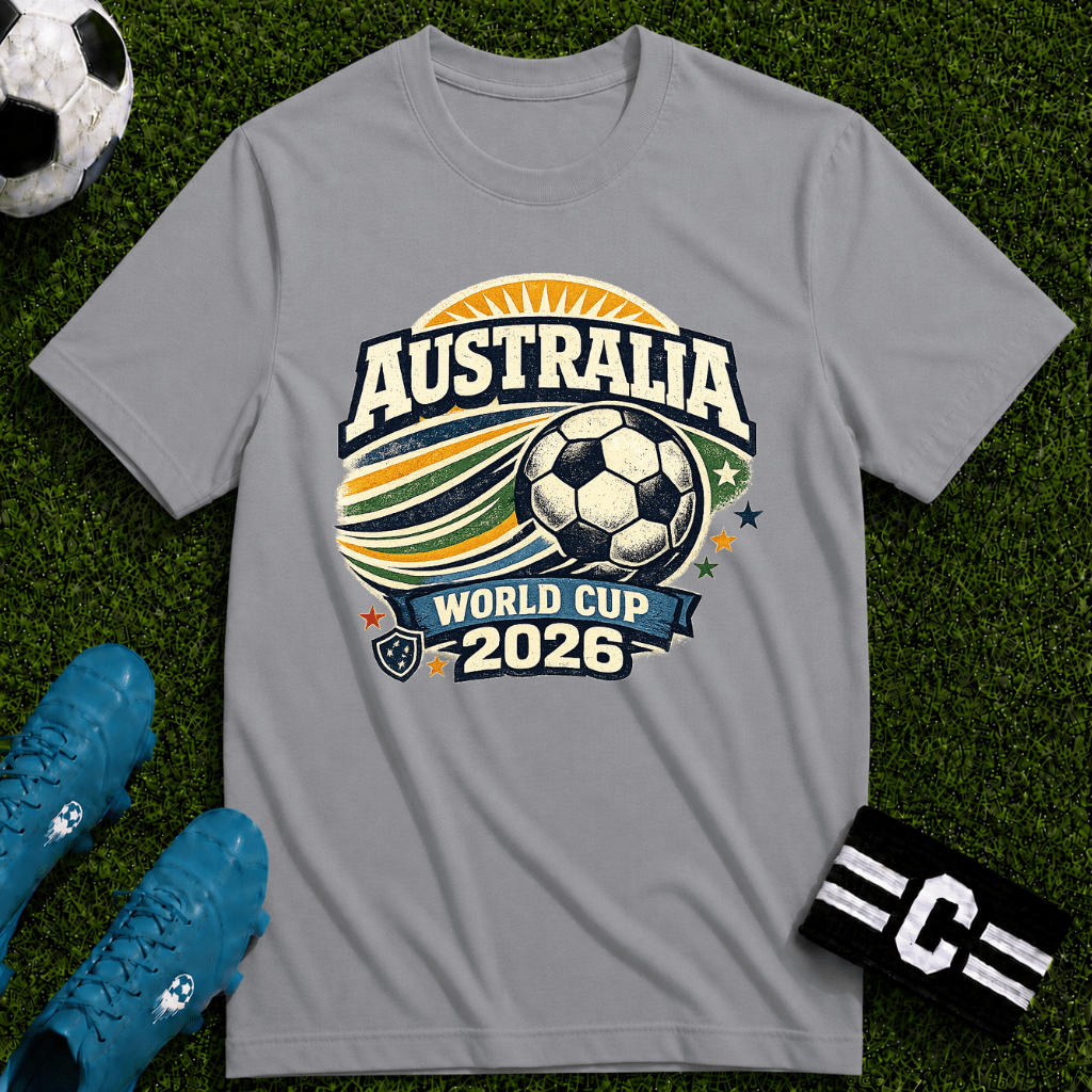 Australia 2026 World Cup RetroT-Shirt - soccer fan t-shirt | GoalRush Studio