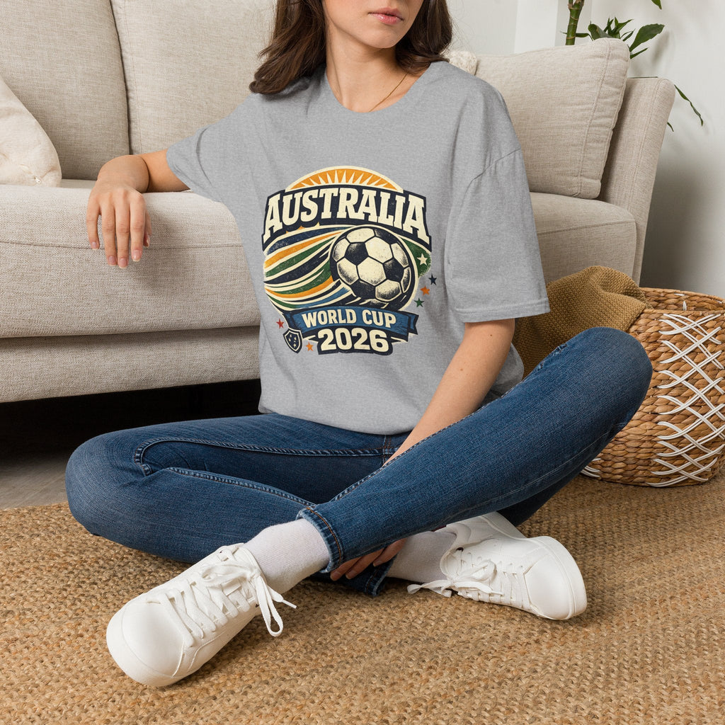 Australia 2026 World Cup RetroT-Shirt - soccer fan t-shirt | GoalRush Studio