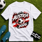 Austria 2026 World Cup Graphic T-Shirt - soccer fan t-shirt | GoalRush Studio