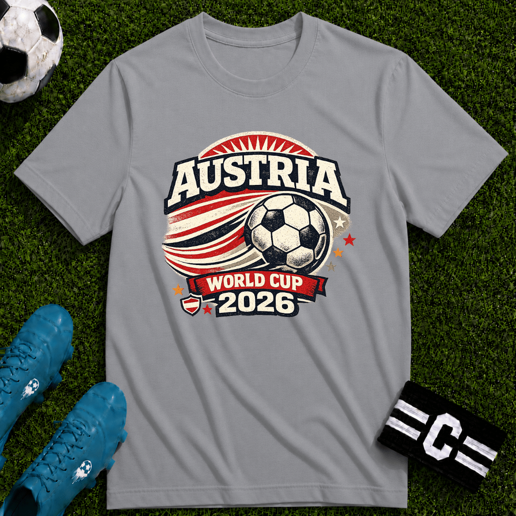 Austria 2026 World Cup Retro T-Shirt - soccer fan t-shirt | GoalRush Studio