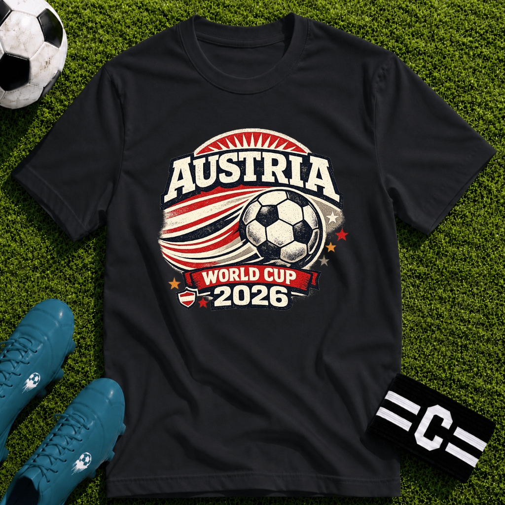 Austria 2026 World Cup Retro T-Shirt - soccer fan t-shirt | GoalRush Studio