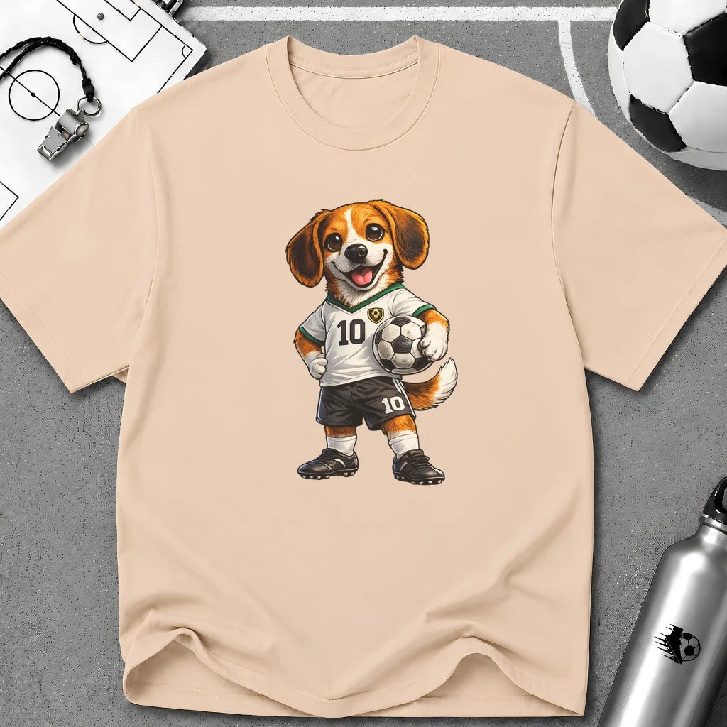 Beagle Soccer Player T-Shirt - soccer fan t-shirt | GoalRush Studio