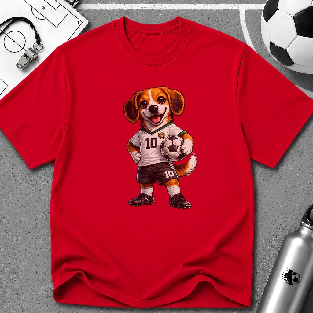 Beagle Soccer Player T-Shirt - soccer fan t-shirt | GoalRush Studio