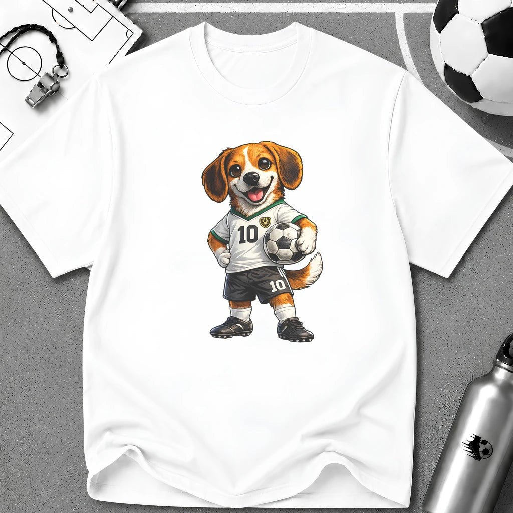 Beagle Soccer Player T-Shirt - soccer fan t-shirt | GoalRush Studio