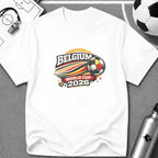 Belgium 2026 Soccer Fan Retro T-Shirt - soccer fan t-shirt | GoalRush Studio
