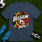 Belgium 2026 World Cup Graphic T-Shirt - soccer fan t-shirt | GoalRush Studio