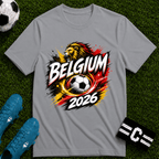 Belgium 2026 World Cup Graphic T-Shirt - soccer fan t-shirt | GoalRush Studio