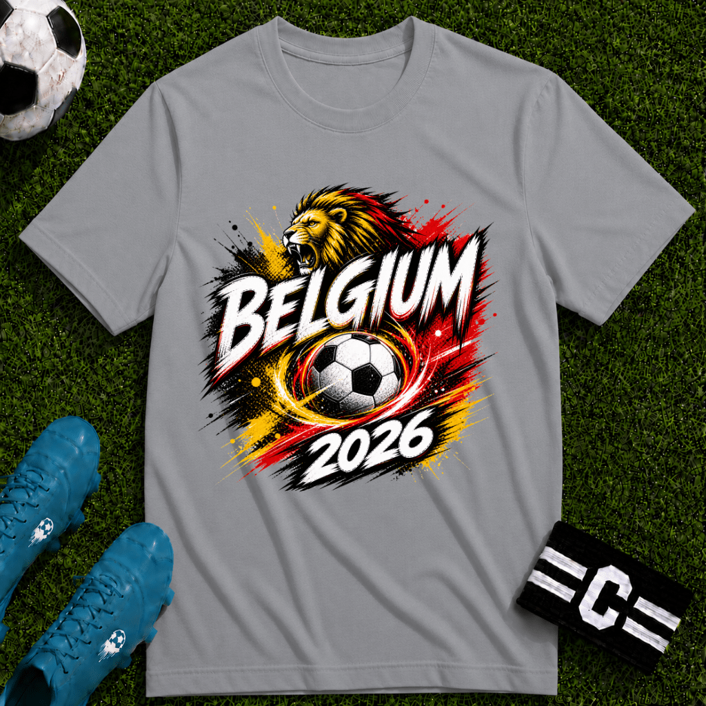 Belgium 2026 World Cup Graphic T-Shirt - soccer fan t-shirt | GoalRush Studio