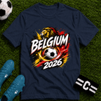 Belgium 2026 World Cup Graphic T-Shirt - soccer fan t-shirt | GoalRush Studio