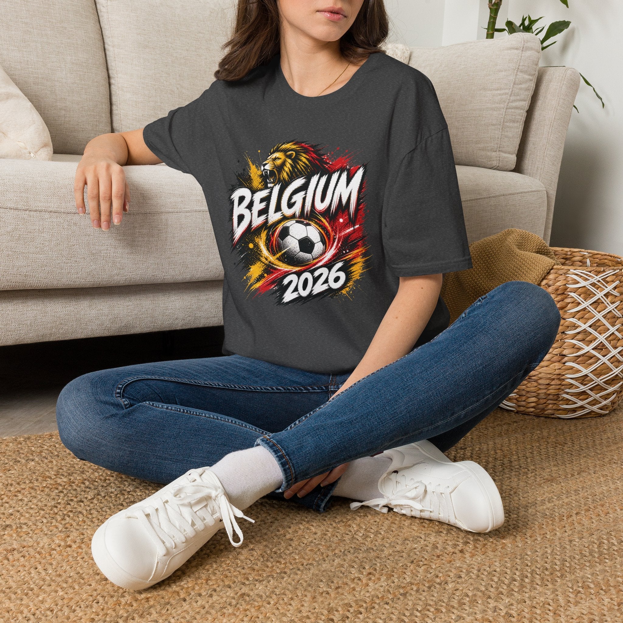 Belgium 2026 World Cup Graphic T-Shirt - soccer fan t-shirt | GoalRush Studio
