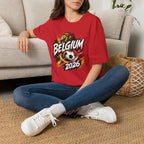 Belgium 2026 World Cup Graphic T-Shirt - soccer fan t-shirt | GoalRush Studio