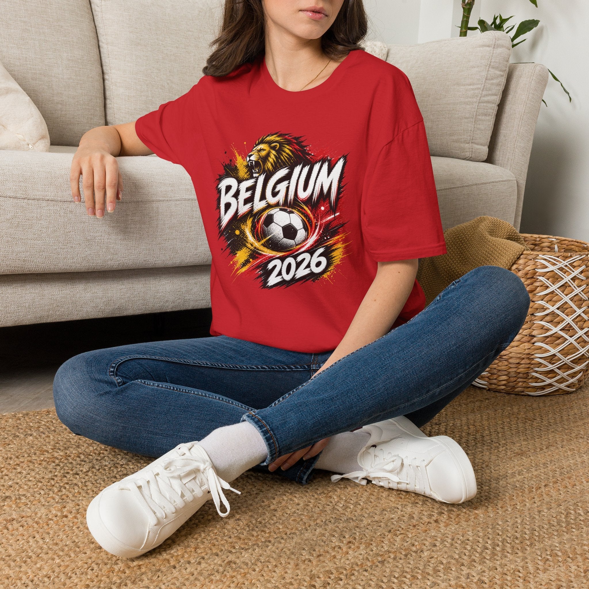 Belgium 2026 World Cup Graphic T-Shirt - soccer fan t-shirt | GoalRush Studio