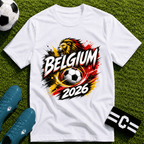 Belgium 2026 World Cup Graphic T-Shirt - soccer fan t-shirt | GoalRush Studio