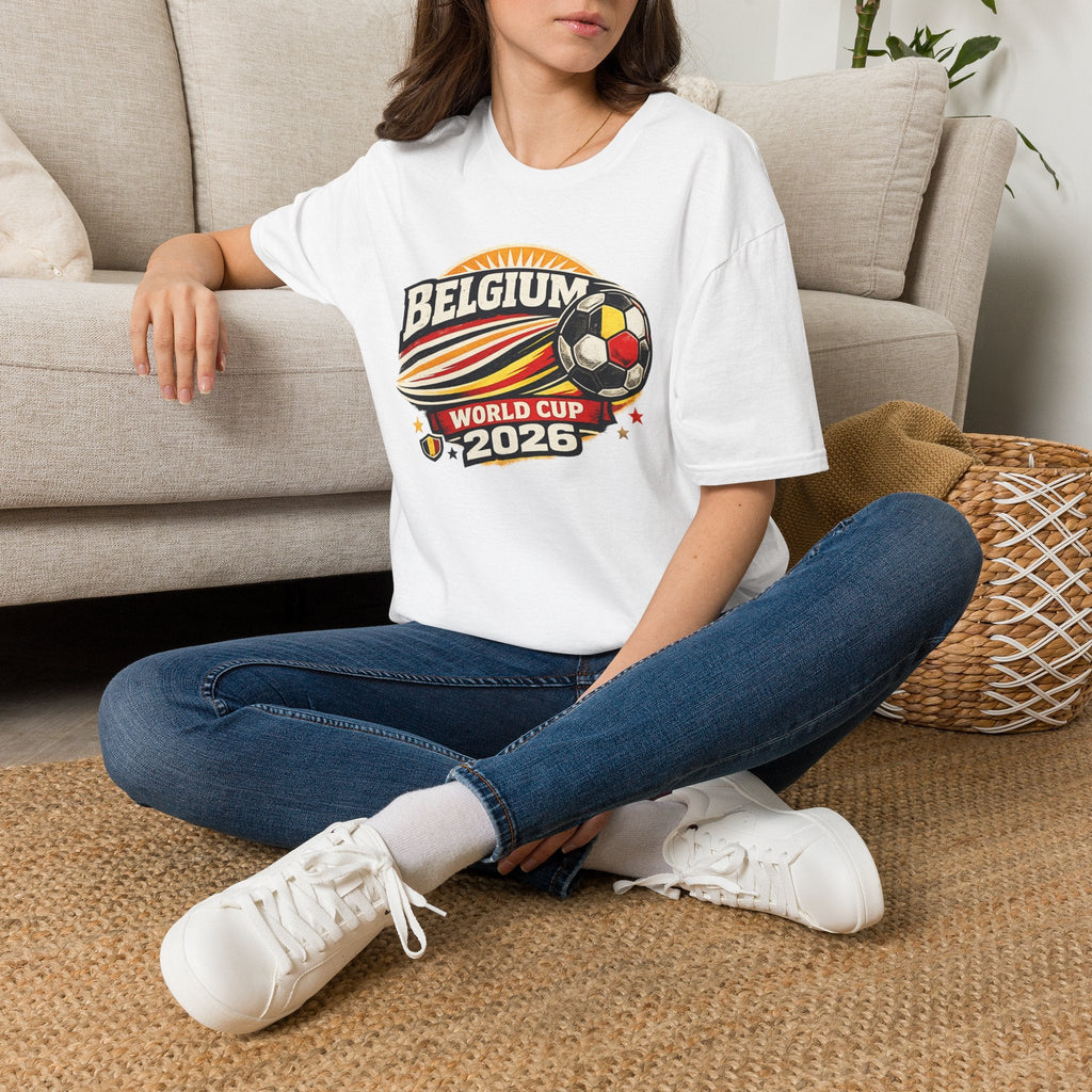 Belgium 2026 World Cup Retro T-Shirt - soccer fan t-shirt | GoalRush Studio