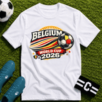 Belgium 2026 World Cup Retro T-Shirt - soccer fan t-shirt | GoalRush Studio