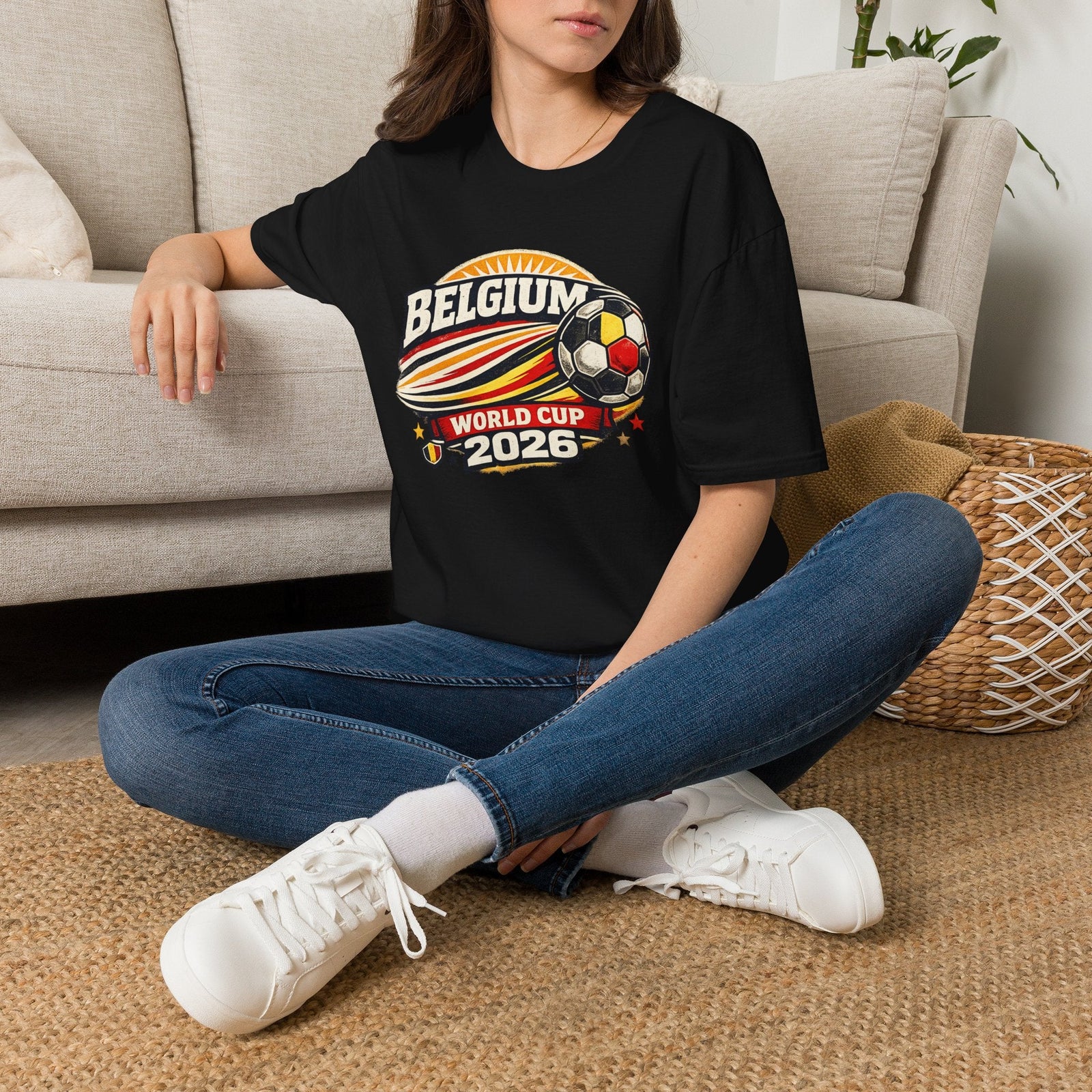Belgium 2026 World Cup Retro T-Shirt - soccer fan t-shirt | GoalRush Studio