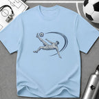Bicycle Kick Detailed Ink Sketch T-Shirt - soccer fan t-shirt | GoalRush Studio