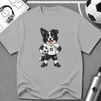 Border Collie Soccer Player T-Shirt - soccer fan t-shirt | GoalRush Studio