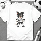 Border Collie Soccer Player T-Shirt - soccer fan t-shirt | GoalRush Studio