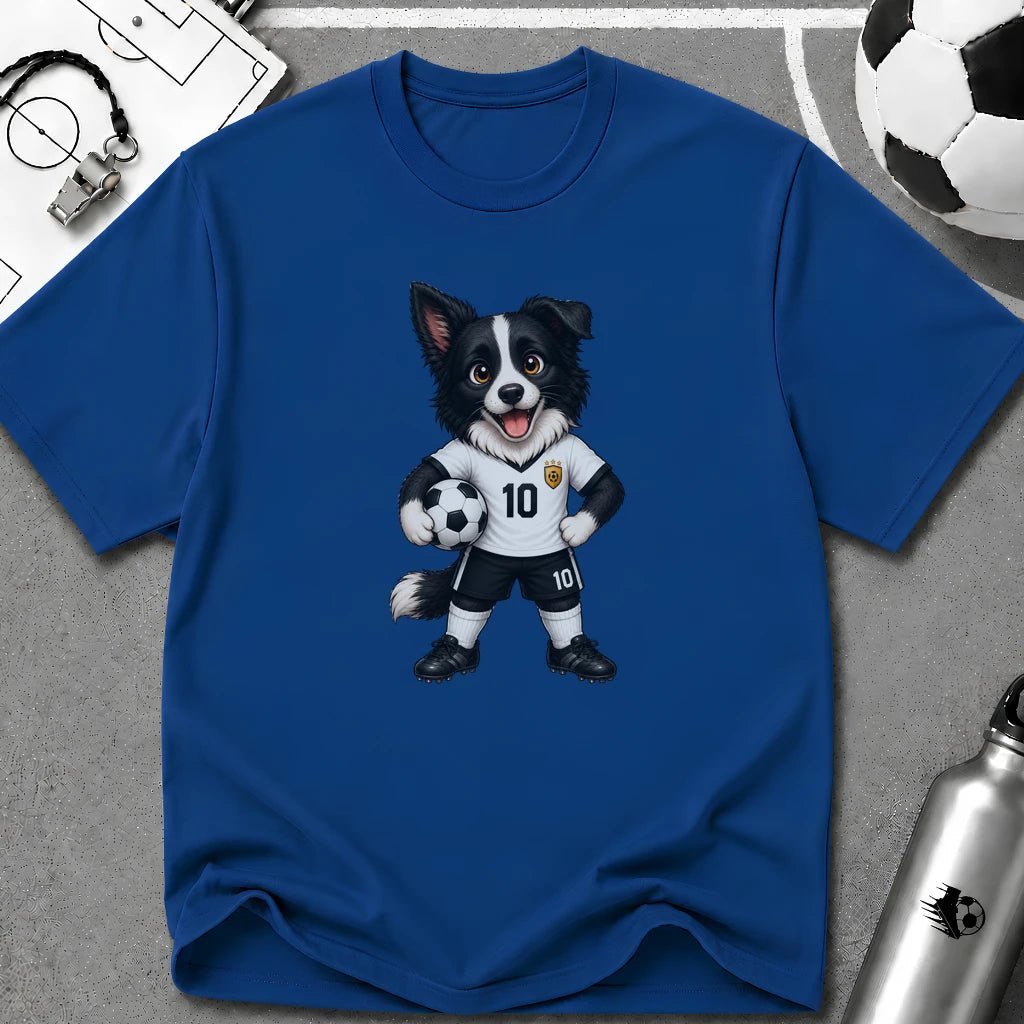 Border Collie Soccer Player T-Shirt - soccer fan t-shirt | GoalRush Studio