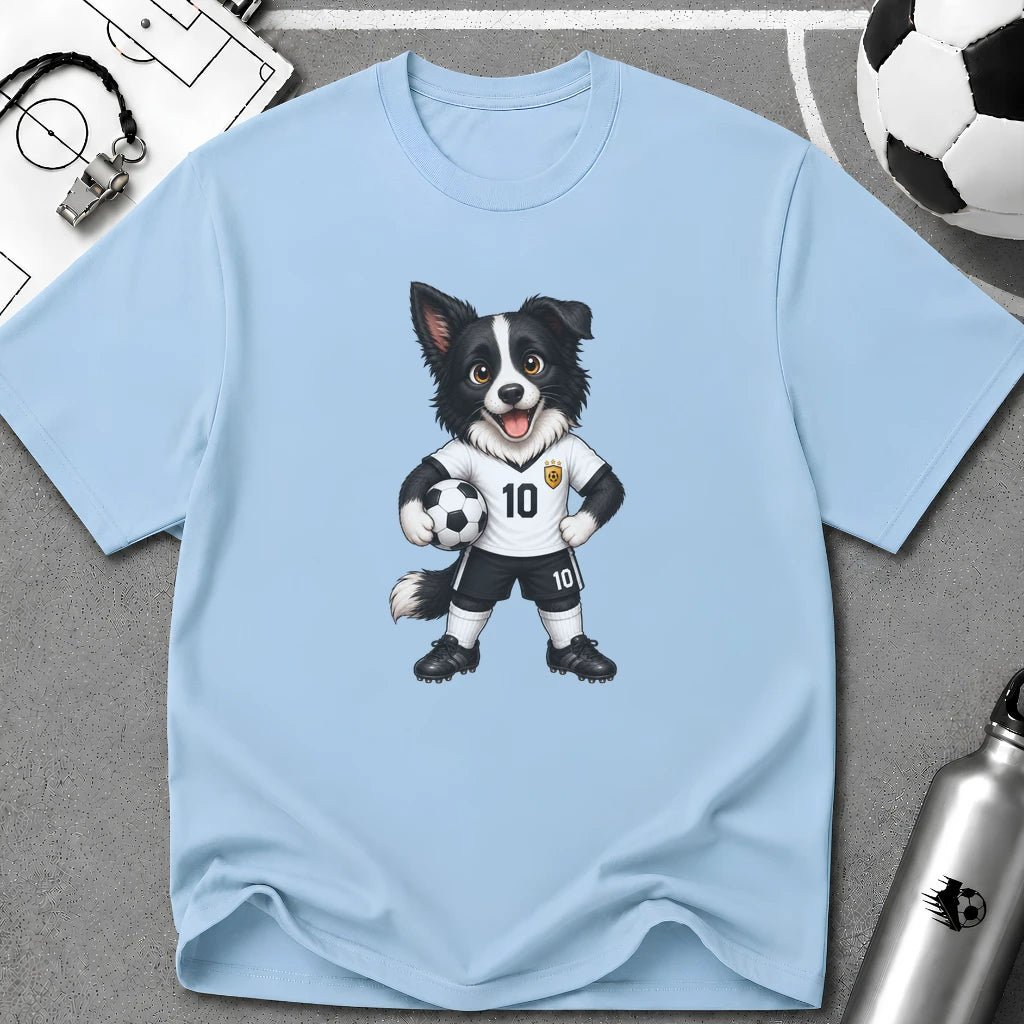 Border Collie Soccer Player T-Shirt - soccer fan t-shirt | GoalRush Studio