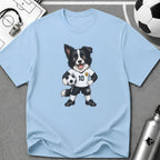 Border Collie Soccer Player T-Shirt - soccer fan t-shirt | GoalRush Studio