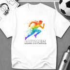 Born To Press Colour Splash T-Shirt - soccer fan t-shirt | GoalRush Studio