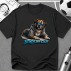 Boxer Dog Club Soccer Graphic T-Shirt - soccer fan t-shirt | GoalRush Studio
