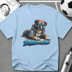 Boxer Dog Club Soccer Graphic T-Shirt - soccer fan t-shirt | GoalRush Studio