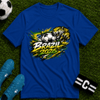 Brazil 2026 World Cup Graphic T-Shirt - soccer fan t-shirt | GoalRush Studio