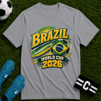 Brazil 2026 World Cup Retro T-Shirt - soccer fan t-shirt | GoalRush Studio