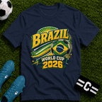 Brazil 2026 World Cup Retro T-Shirt - soccer fan t-shirt | GoalRush Studio
