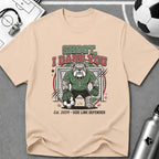 Bulldog Goalkeeper Shoot I Dare You Soccer Graphic T-Shirt - soccer fan t-shirt | GoalRush Studio