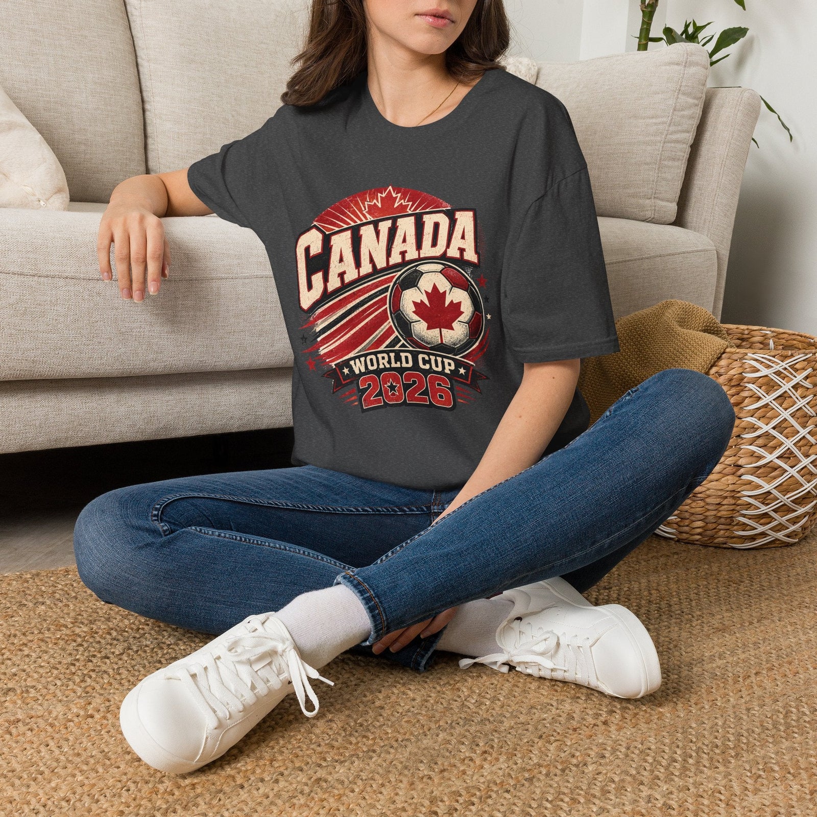 Canada 2026 World Cup Retro T-Shirt - soccer fan t-shirt | GoalRush Studio