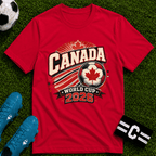 Canada 2026 World Cup Retro T-Shirt - soccer fan t-shirt | GoalRush Studio