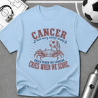 CANCER - Cries When We Concede, Cries When We Score T-Shirt - soccer fan t-shirt | GoalRush Studio