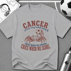CANCER - Cries When We Concede, Cries When We Score T-Shirt - soccer fan t-shirt | GoalRush Studio
