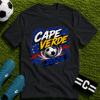 Cape Verde 2026 World Cup Graphic T-Shirt - soccer fan t-shirt | GoalRush Studio