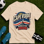 Cape Verde 2026 World Cup Retro T-Shirt - soccer fan t-shirt | GoalRush Studio