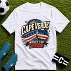 Cape Verde 2026 World Cup Retro T-Shirt - soccer fan t-shirt | GoalRush Studio