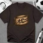 Captain's Armband Player Silhouette T-Shirt - soccer fan t-shirt | GoalRush Studio