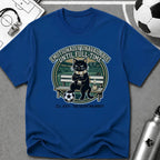 Cat - Emotionally Unavailable Until Full-Time Soccer T-Shirt - soccer fan t-shirt | GoalRush Studio
