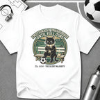 Cat - Emotionally Unavailable Until Full-Time Soccer T-Shirt - soccer fan t-shirt | GoalRush Studio