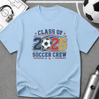 Class of 2026 Soccer Crew T-Shirt - soccer fan t-shirt | GoalRush Studio