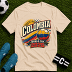 Colombia 2026 World Cup Retro T-Shirt - soccer fan t-shirt | GoalRush Studio