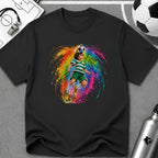 Colourful Cartoon Soccer Boy Header T-Shirt - soccer fan t-shirt | GoalRush Studio