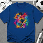 Colourful Cartoon Soccer Boy Skill Move T-Shirt - soccer fan t-shirt | GoalRush Studio