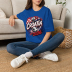 Croatia 2026 World Cup Graphic T-Shirt - soccer fan t-shirt | GoalRush Studio